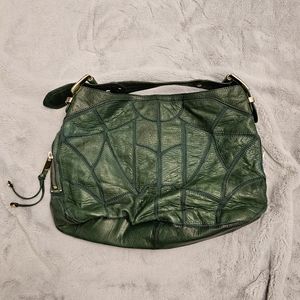 Steve Madden green textured bag